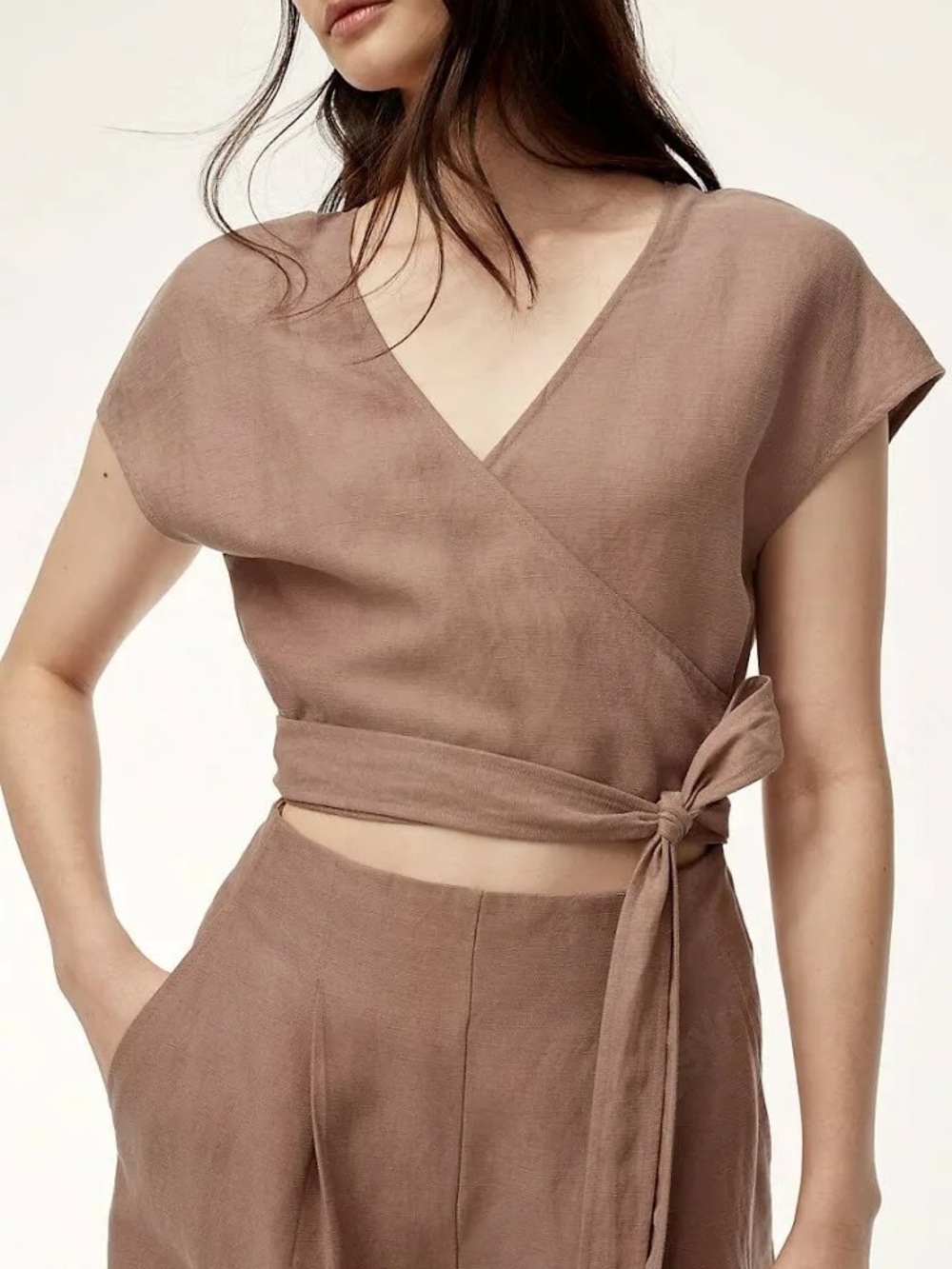 Wilfred Wide Leg High Waist Jumpsuit